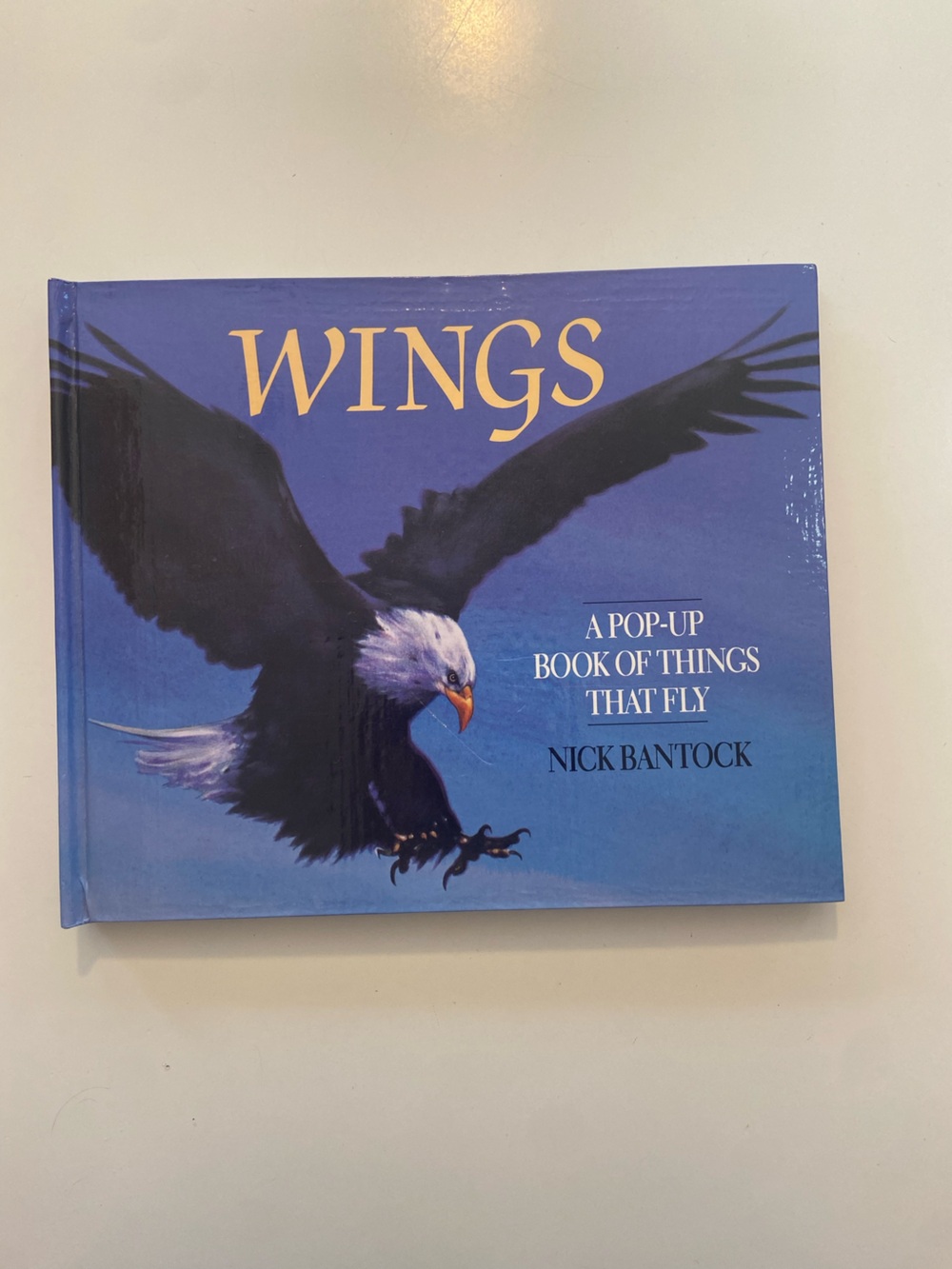 WINGS A Pop-Up Book Of Things That Fly 1990 Hardcover Book good condition